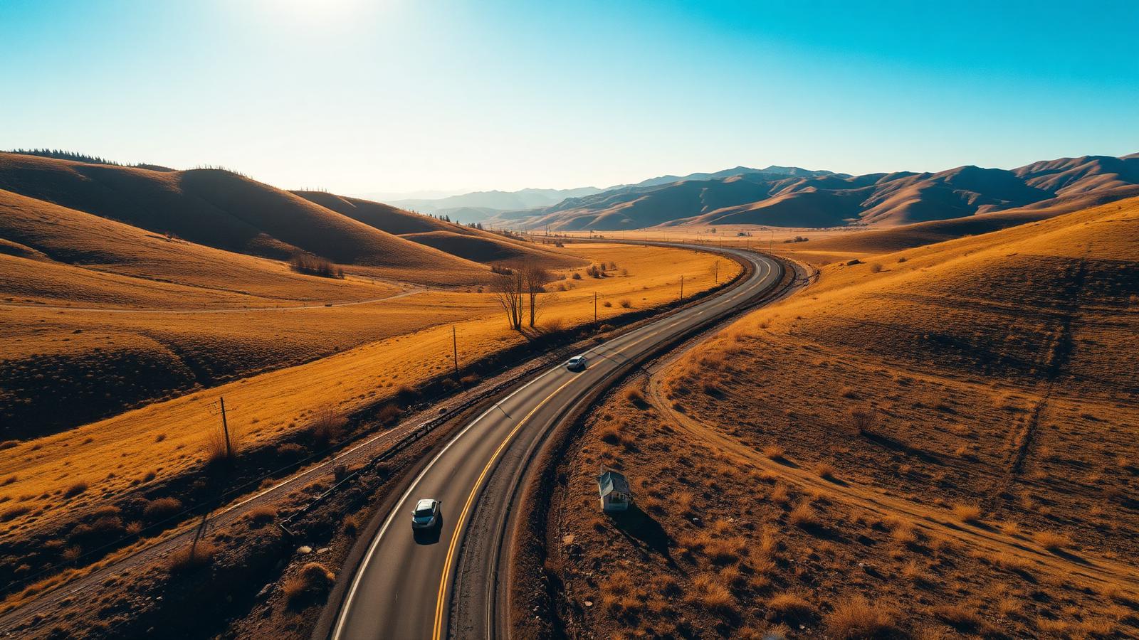 Kamloops open road